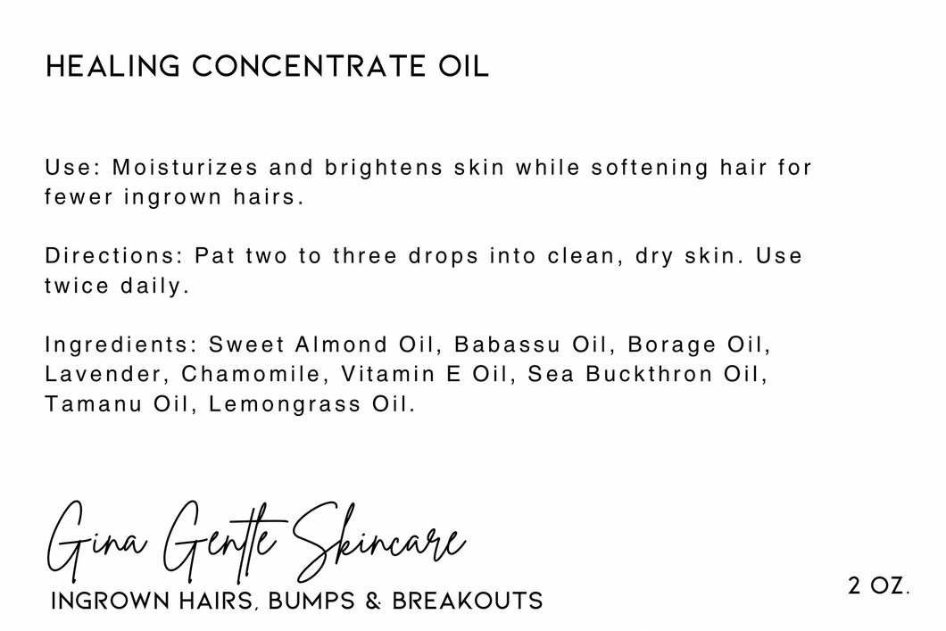 Healing Concentrate Oil