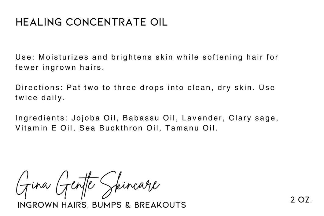 Healing Concentrate Oil